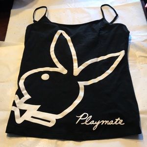 Playboy Playmate adjustable strap tank top